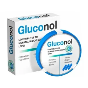 Gluconol suplement diety do kontroli cukru, 20 kapsułek